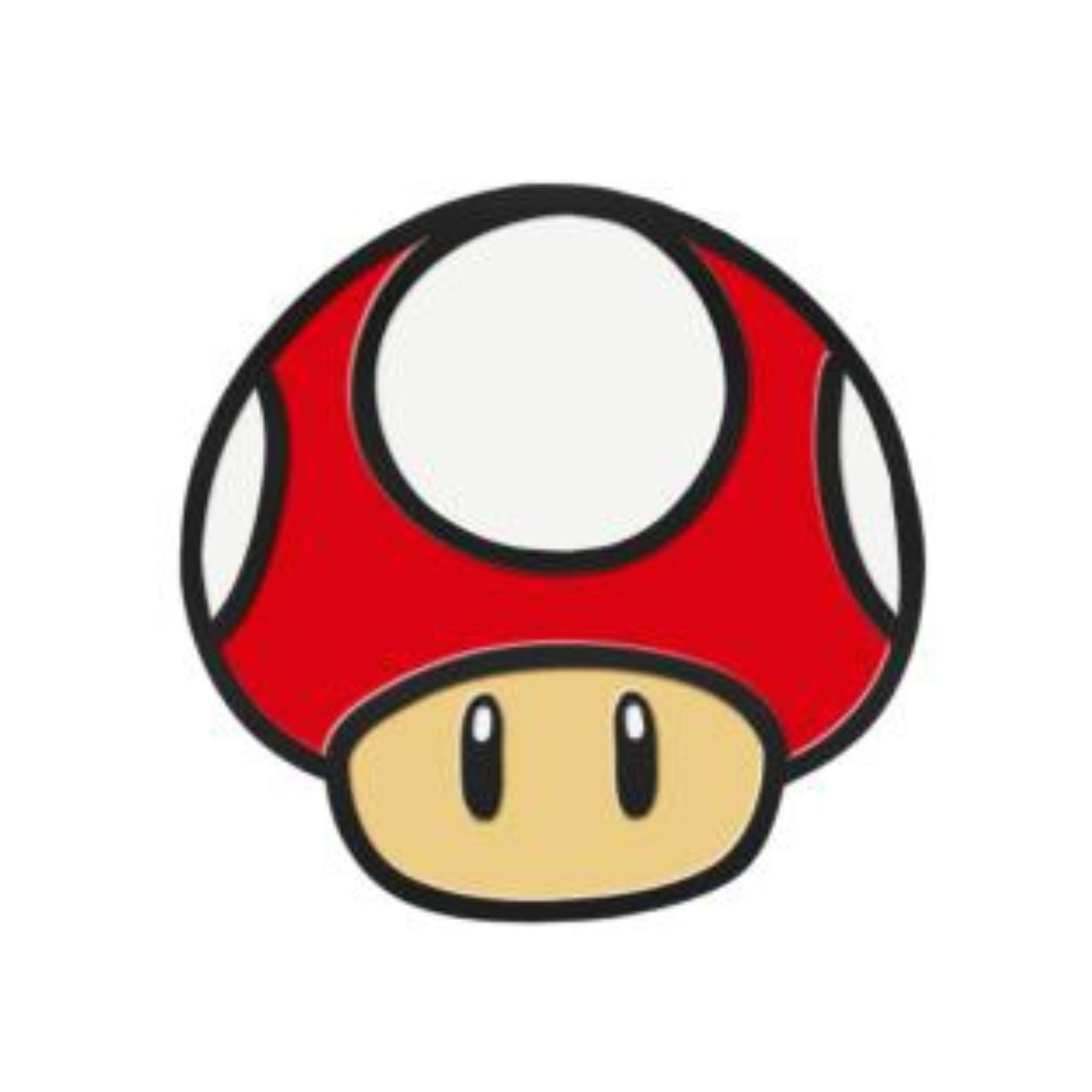 Red Mushroom - Super Mario - The Pin Store